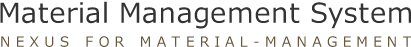 Material Management System - NEXUS FOR MATERIAL-MANAGEMENT
